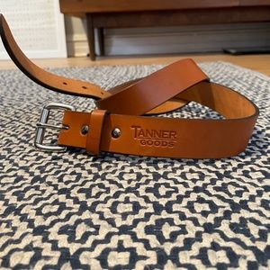 Tanner Goods Leather Belt